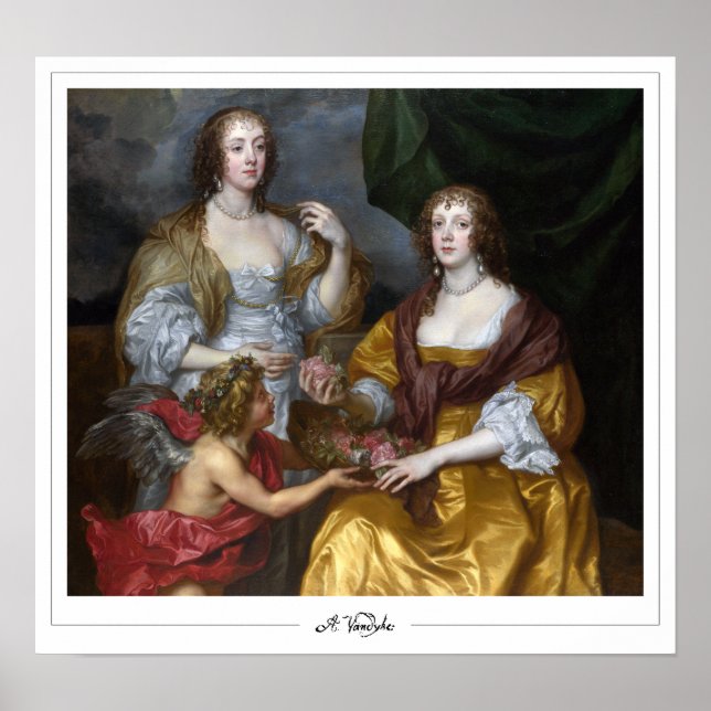 Anthony van Dyck Zedign Poster de arte #435 (Frente)