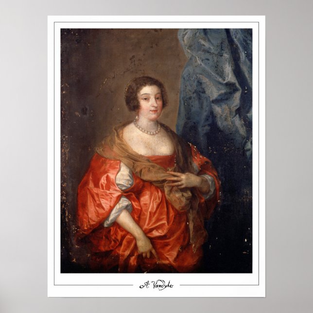 Anthony van Dyck Zedign Poster de arte #47 (Frente)