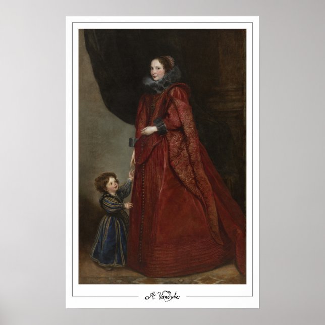 Anthony van Dyck Zedign Poster de arte #589 (Frente)