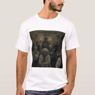 Anti AA — Camiseta de sátira de reunión miserable