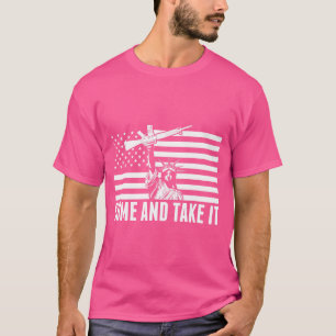 Anti Gun Control Ammo Bandera Camiseta - 2ª Enmien