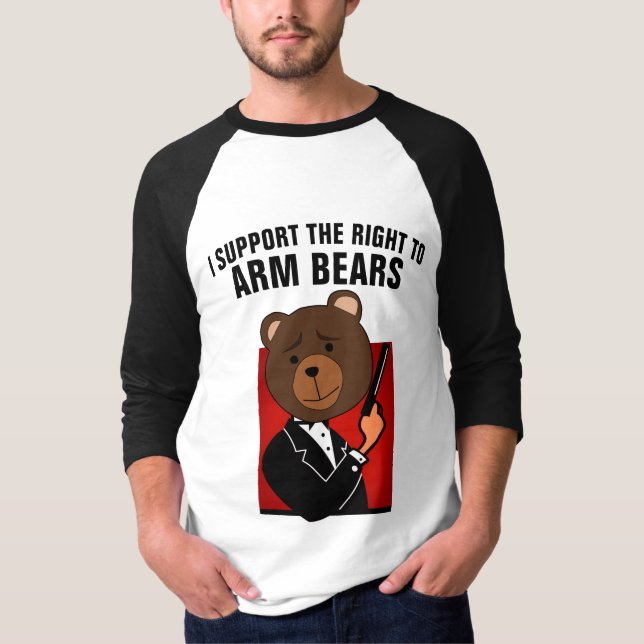 ANTI-HUNTING, PROTEGER LOS OSOS Camisetas (Anverso)