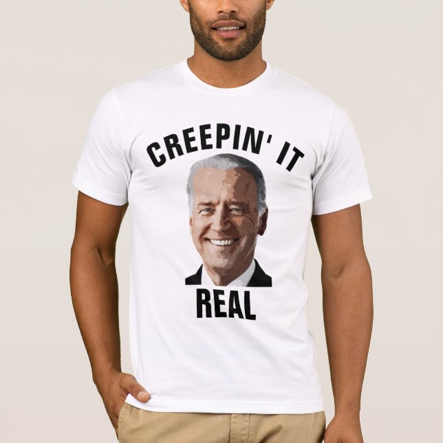ANTI JOE BIDEN, CAMISETAS DE TRIPULACIÓN (Anverso)