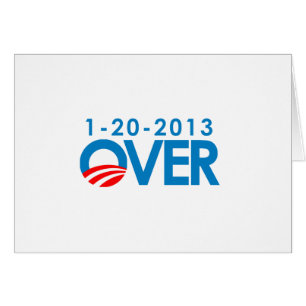 Anti-Obama Bumpersticker - durante 1-20-2013