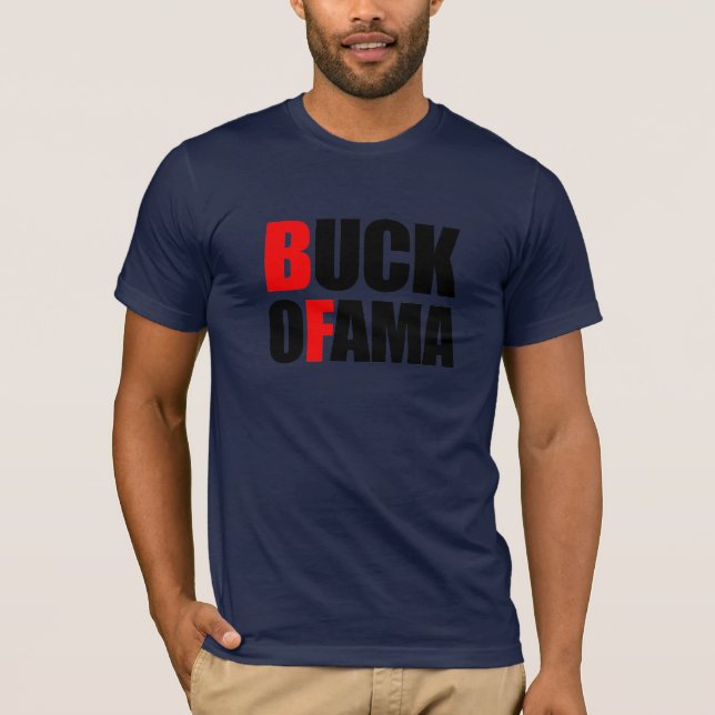 Anti-Obama - CAMISETA del DÓLAR OFAMA (Anverso)