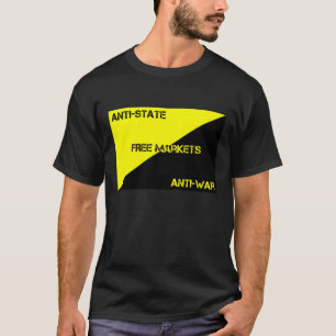 Anti-State, camiseta de los mercados pacifistas,