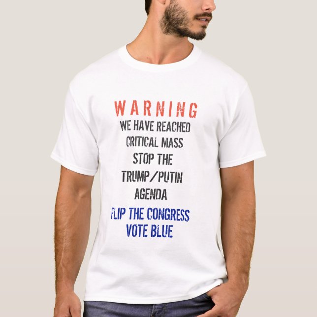 Anti-Triunfo anti-Putin, favorable camiseta de la (Anverso)