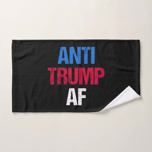 Anti-Trump AF I (Toalla de mano)