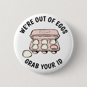 Anti Trump, botón de identificación graciosa para 