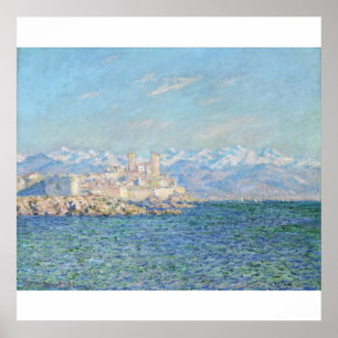 Antibes, impresiones de la lona del efecto de la