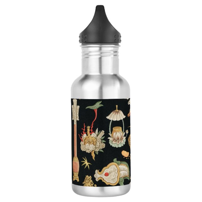 Antigua botella de agua de arte chino (Izquierda)