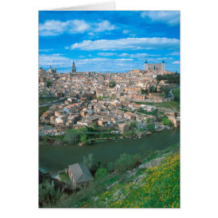 Antigua ciudad de Toledo, España.