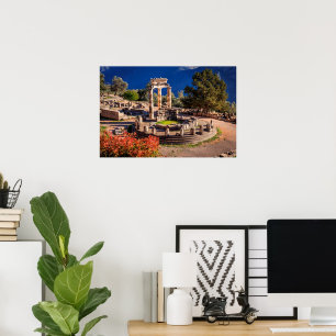 Antigua Delfos Grecia Ruinas Impresión Fotográfica