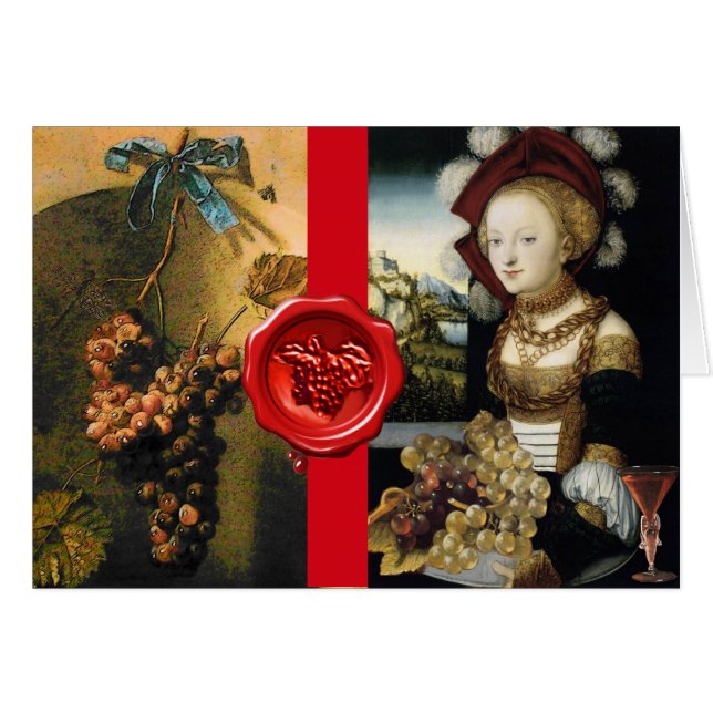 ANTIGUA GRIPE VINEYARD VINO DESAFÍO DE CERRADURA R (Anverso (Horizontal))