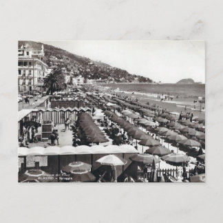 Antigua postal - Alassio, Liguria, Italia