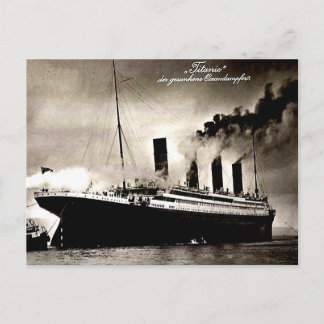 Antigua postal alemana - Titanic