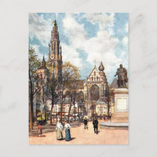 Antigua postal - Amberes/Anvers, Bélgica