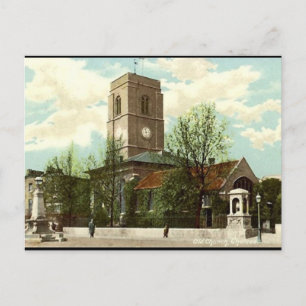 Antigua postal - Antigua iglesia, Chelsea, Londres