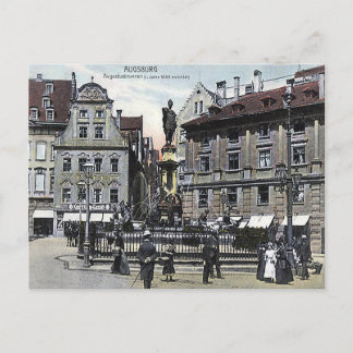 Antigua postal - Augsburgo, Alemania