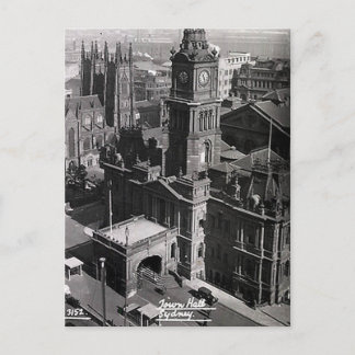 Antigua postal - Ayuntamiento, Sydney, Nueva York