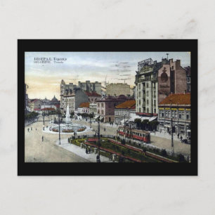 Antigua postal - Belgrado, Terazije en 1934
