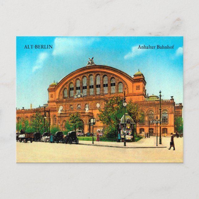 Antigua postal - Berlín, Alemania (Anverso)