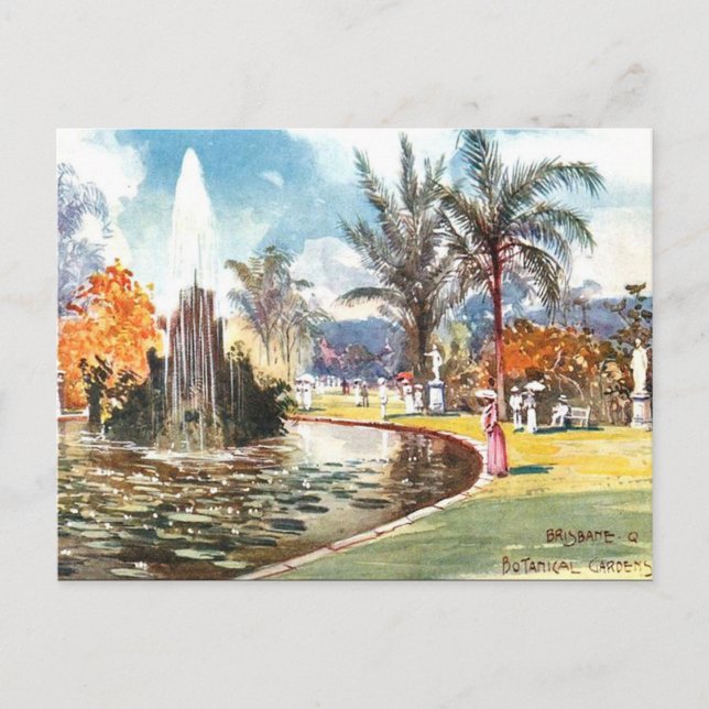 Antigua postal - Brisbane, Queensland (Anverso)