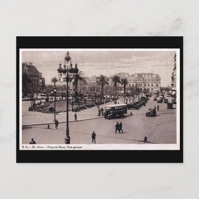 Antigua postal - Buenos Aires, Argentina (Anverso)