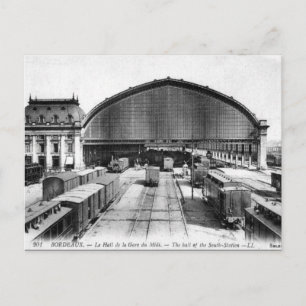 Antigua postal - Burdeos, Francia