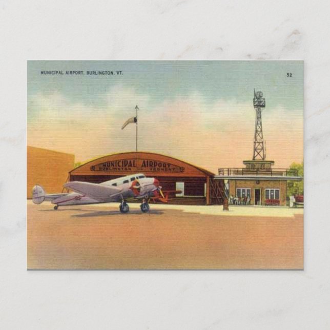 Antigua postal - Burlington, Vermont (Anverso)