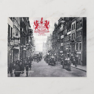 Antigua postal - Calle de la Flota, Londres