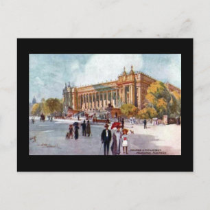 Antigua postal - Cámaras del Parlamento, Melbourne
