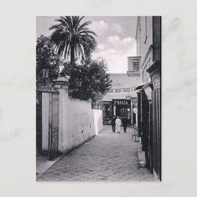 Antigua postal - Capri, Italia (Anverso)