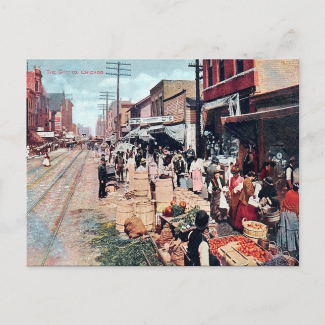 Antigua postal - Chicago, Illinois (Anverso)