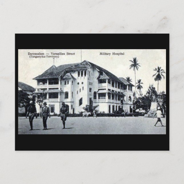 Antigua postal - Dar-es-Salam, Tanzania (Anverso)