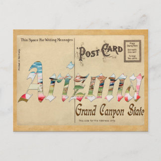 Antigua postal de Arizona