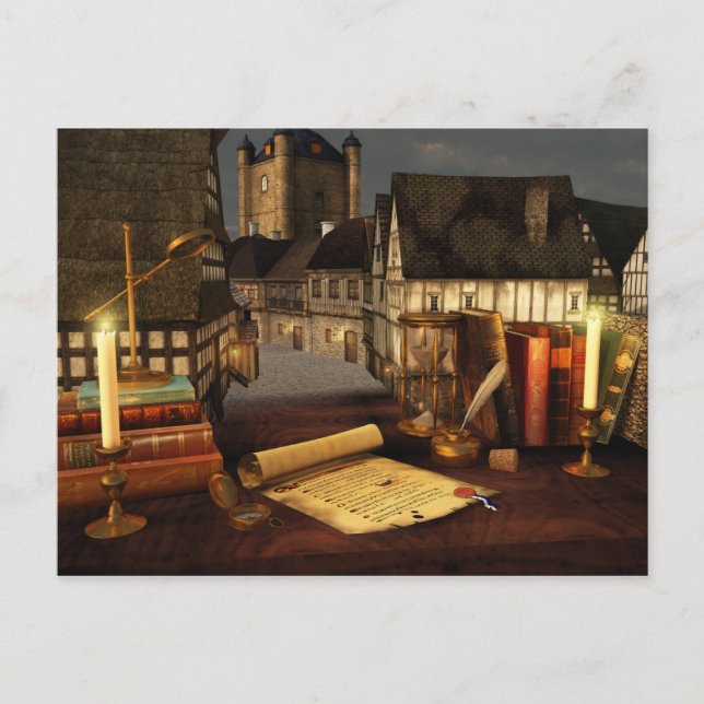 Antigua postal de horizontes (Anverso)