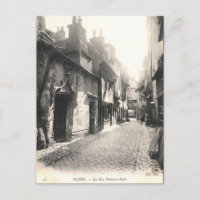 Antigua postal - Dijon, Côte d'Or, Francia