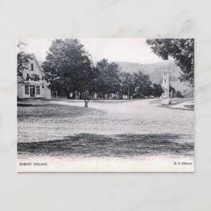 Antigua postal - Dorset Village, Vermont. EE.UU.