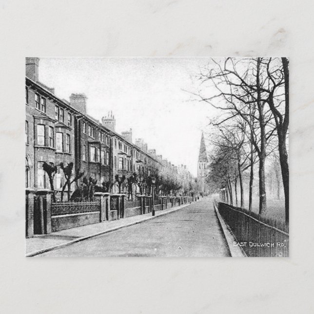Antigua postal - East Dulwich, Londres (Anverso)