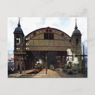 Antigua postal - Estación Cannon St, Londres