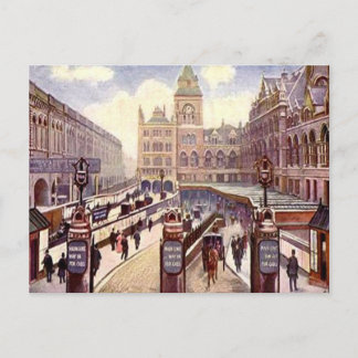 Antigua postal - Estación Liverpool Street, Londre