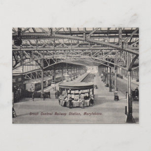 Antigua postal - Estación Marylebone, Londres