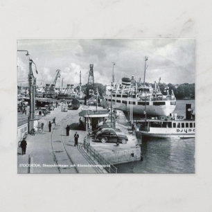 Antigua postal - Estocolmo, Suecia