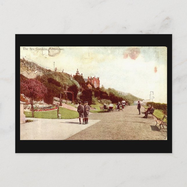 Antigua postal - Felixstowe, Suffolk (Anverso)