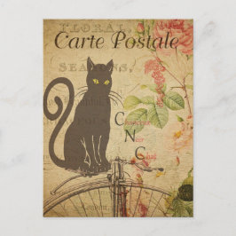 Antigua postal francesa de Kitty