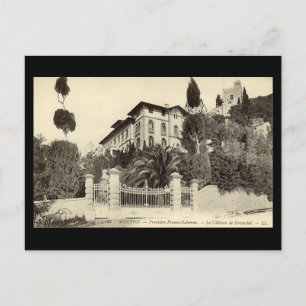 Antigua postal francesa - Menton
