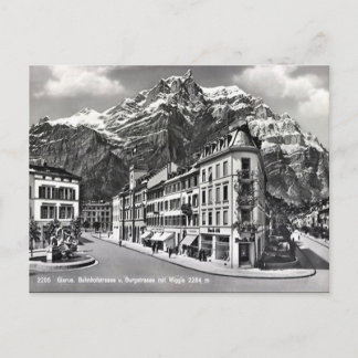 Antigua postal - Glarus, Suiza