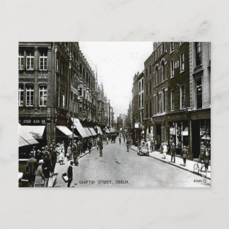 Antigua postal - Grafton Street, Dublín
