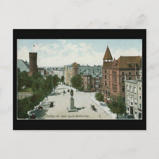 Antigua postal - Grant Square, Brooklyn